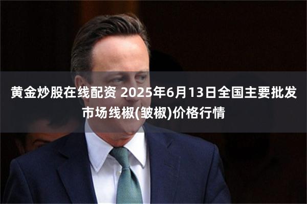 黄金炒股在线配资 2025年6月13日全国主要批发市场线椒(皱椒)价格行情